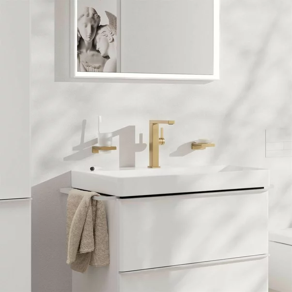 Baterie lavoar inalta bronz periat Hansgrohe Tecturis E 210 CoolStart EcoSmart+ [2]