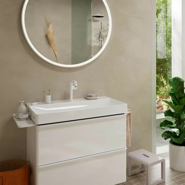 Baterie lavoar alb mat Hansgrohe Tecturis S 150 Fine CoolStart EcoSmart+ [2]