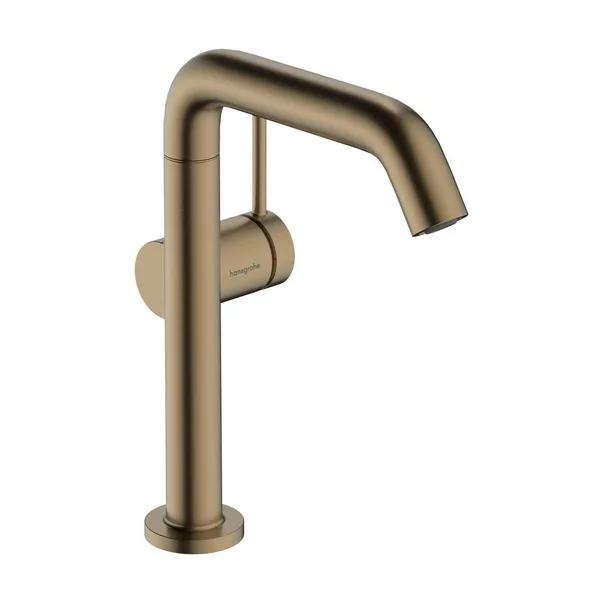 Baterii baie - Baterie lavoar bronz periat Hansgrohe Tecturis S 210 Fine CoolStart EcoSmart+