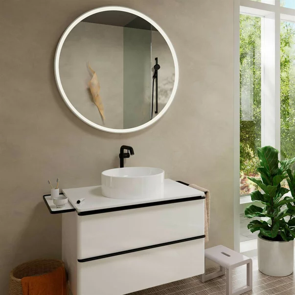 Baterie lavoar inalta negru mat Hansgrohe Tecturis S 240 Fine CoolStart EcoSmart+ [2]