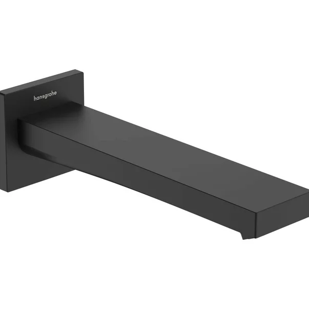 Baterii baie - Pipa cada negru mat Hansgrohe Tecturis S