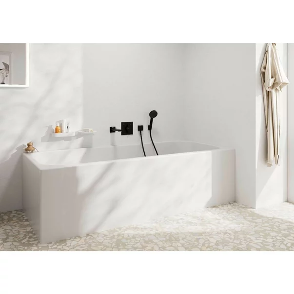 Pipa cada negru mat Hansgrohe Tecturis S [2]
