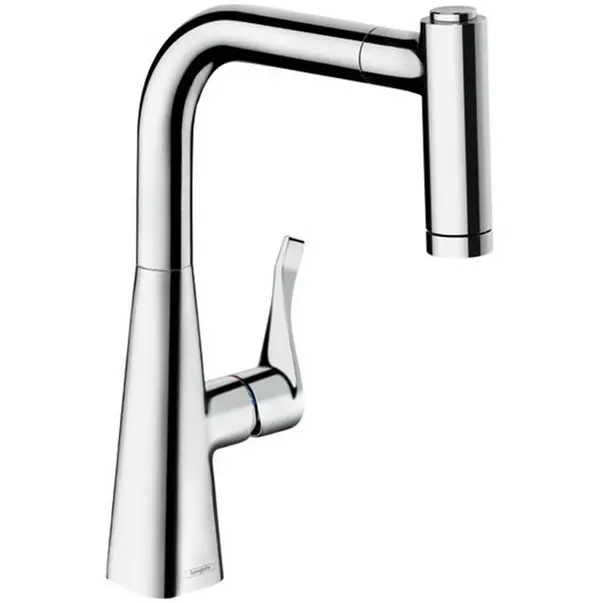 Bucatarie - Baterie bucatarie cu dus extractibil Hansgrohe Metris M71 220 Eco cu 2 jeturi 73823000