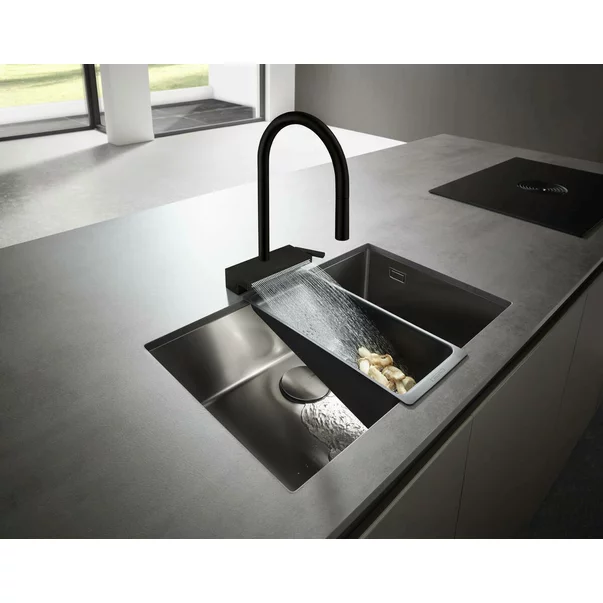 Baterie bucatarie cu dus extractibil 3 jeturi Hansgrohe Aquno Select M81 170 crom [5]