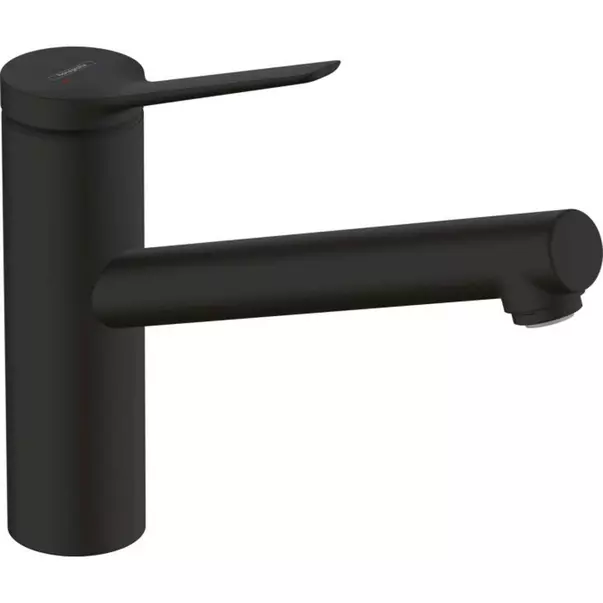 Bucatarie - Baterie bucatarie monocomanda negru mat Hansgrohe Zesis M33 150 cu 1 jet