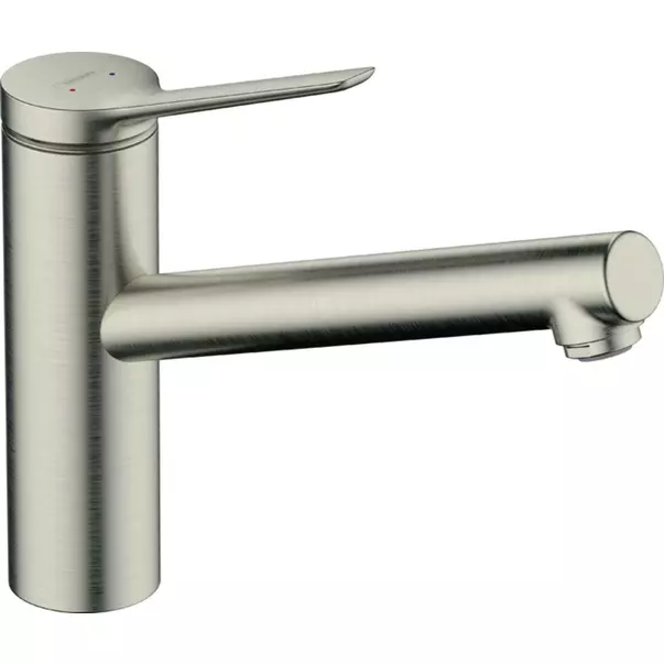 Baterii clasice - Baterie bucatarie monocomanda crom periat Hansgrohe Zesis M33 150 cu 1 jet presiune joasă apa caldă