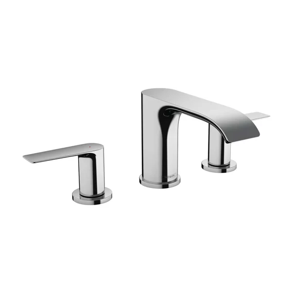 Baterii baie - Baterie lavoar Hansgrohe Vivenis 90 cu 3 elemente si ventil Pop-Up crom lucios