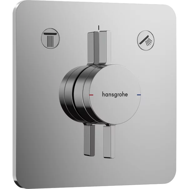 Baterii baie - Baterie dus incastrata Hansgrohe DuoTurn Q 2 functii
