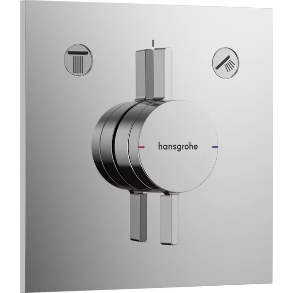 Baterii baie - Baterie dus incastrata Hansgrohe DuoTurn E 2 functii