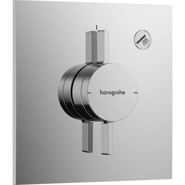 Baterii baie - Baterie dus incastrata Hansgrohe DuoTurn E 1 functie
