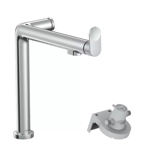 Bucatarie - Baterie bucatarie monocomanda si sistem filtrare Hansgrohe Aquittura M91 240 cu 1 jet
