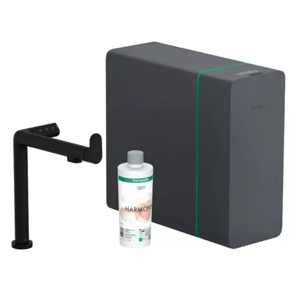 Bucatarie - Set negru mat Hansgrohe Aquittura Select M91 SodaSystem240 cu 1 jet 76837670