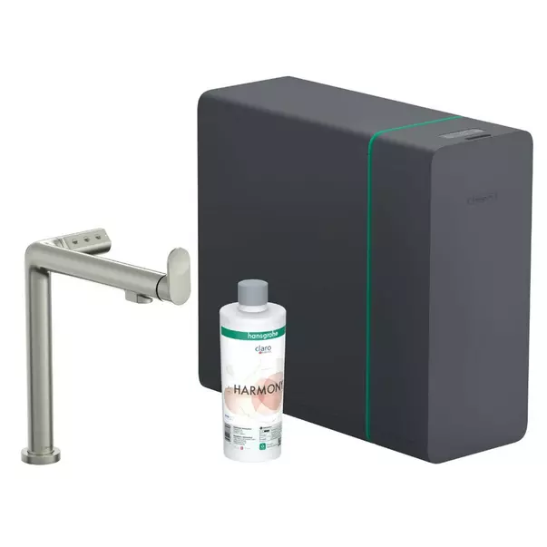 Bucatarie - Set crom periat Hansgrohe Aquittura Select M91 SodaSystem 240 cu 1 jet 76837800