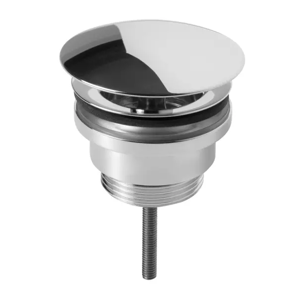 Ventil ceramic fix Villeroy&Boch crom lucios pentru lavoare fara preaplin [1]