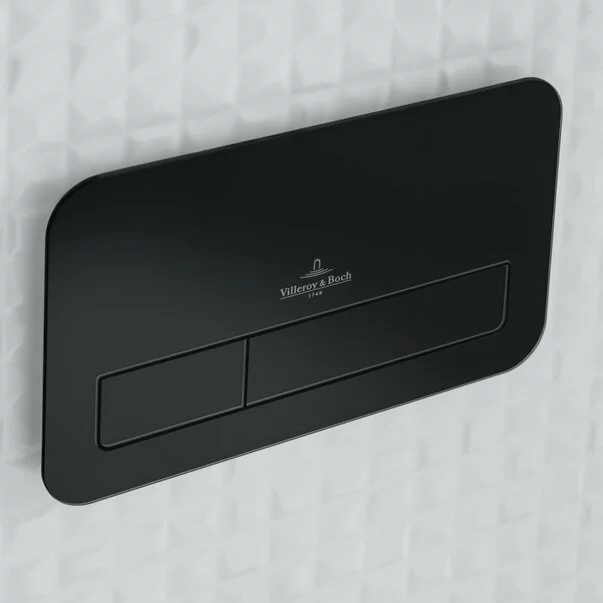 Clapeta de actionare Villeroy&Boch ViConnect sticla negru lucios [3]