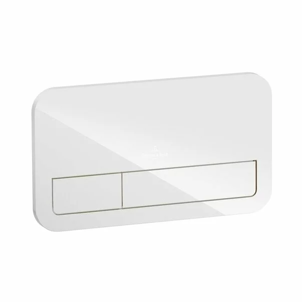  Clapeta actionare - Clapeta de actionare Villeroy&Boch ViConnect sticla alb lucios