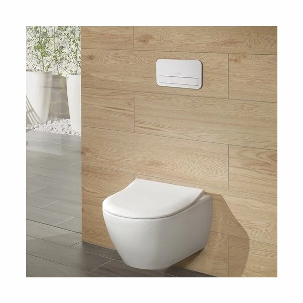 Clapeta de actionare Villeroy&Boch ViConnect crom mat slim [3]