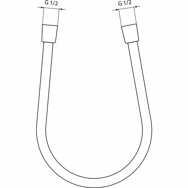 Furtun dus Ideal Standard IdealFlex 125 cm [2]