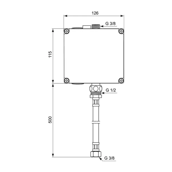 Cutie electronica Ideal Standard Ceraplus alimentare cu baterie [3]