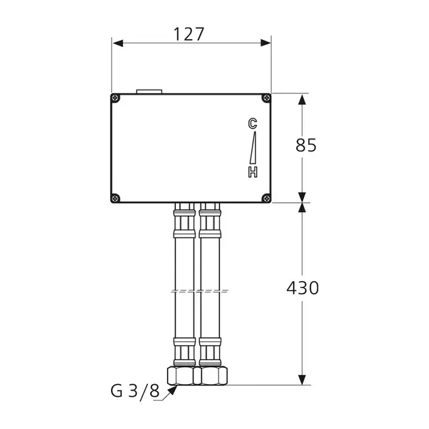 Termostat individual Ideal Standard Ceraplus pentru amestecarea apei [4]