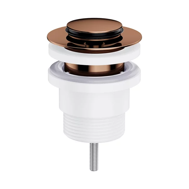 Accesorii baie - Ventil universal Click-Clack Omnires finisaj cupru lucios