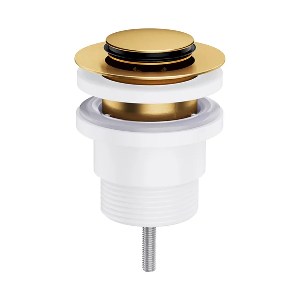 Accesorii baie - Ventil universal Click-Clack Omnires finisaj auriu periat