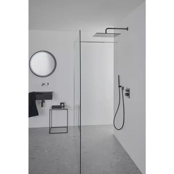 Palarie de dus Ideal Standard IdealRain 300x300 mm gri Magnetic Grey 1 functie [9]