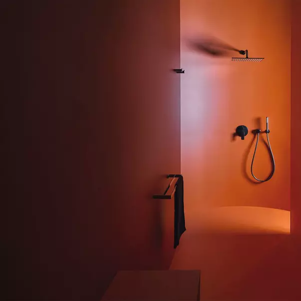 Brate si palarii dus - Palarie de dus Ideal Standard IdealRain 400x400 mm gri Magnetic Grey 1 functie