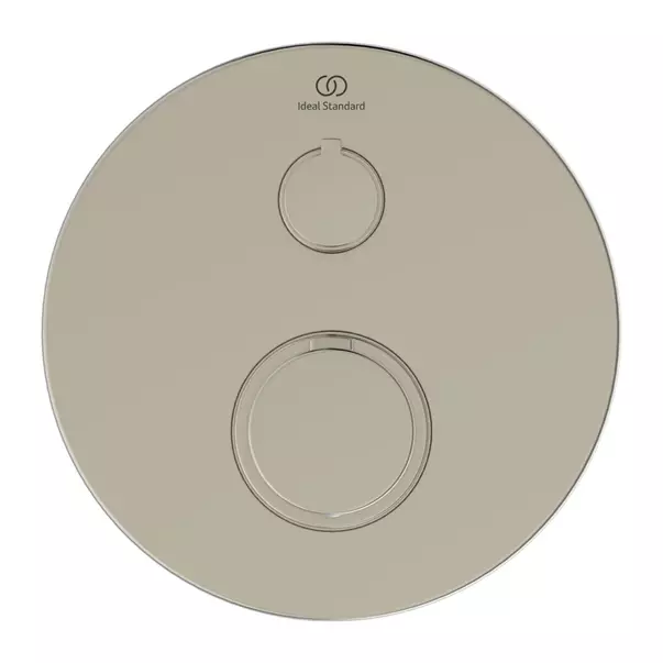 Baterie dus incastrata Ideal Standard Ceratherm T100 argintiu Silver Storm fara corp ingropat [5]