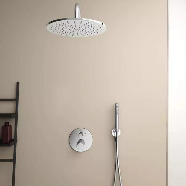 Baterie cada - dus incastrata Ideal Standard Ceratherm T100 crom lucios fara corp ingropat [4]