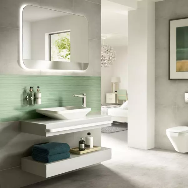 Baterii baie - Baterie lavoar inalta Ideal Standard Tonic II crom lucios