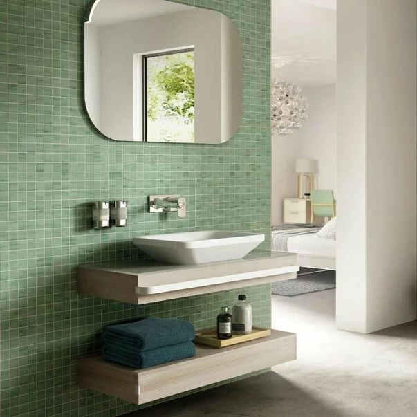 Baterie lavoar incastrata Ideal Standard Tonic II crom lucios fara corp ingropat [3]
