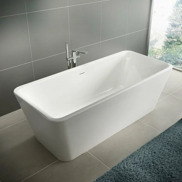 Baterie cada - dus freestanding Ideal Standard Tonic II crom lucios fara corp ingropat [2]
