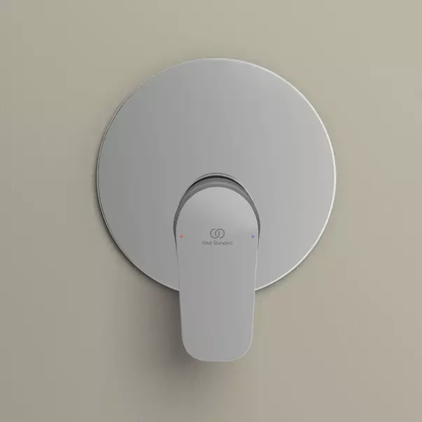 Baterie dus incastrata Ideal Standard Ceraflex crom lucios fara corp ingropat [3]