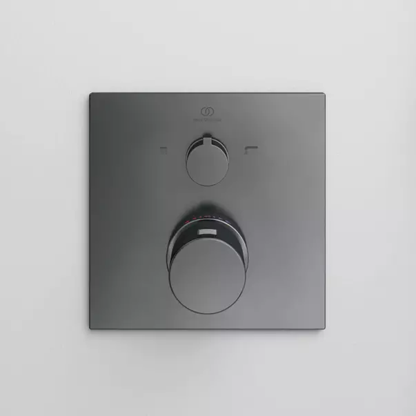 Baterie dus incastrata Ideal Standard Ceratherm C100 gri Magnetic Grey fara corp ingropat [4]
