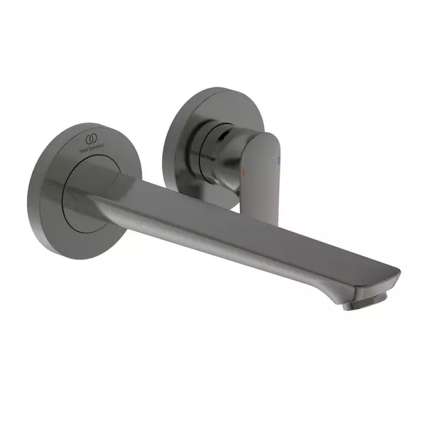 Baterii baie - Baterie lavoar incastrata Ideal Standard Connect Air pipa 23 cm gri Magnetic Grey fara corp ingropat