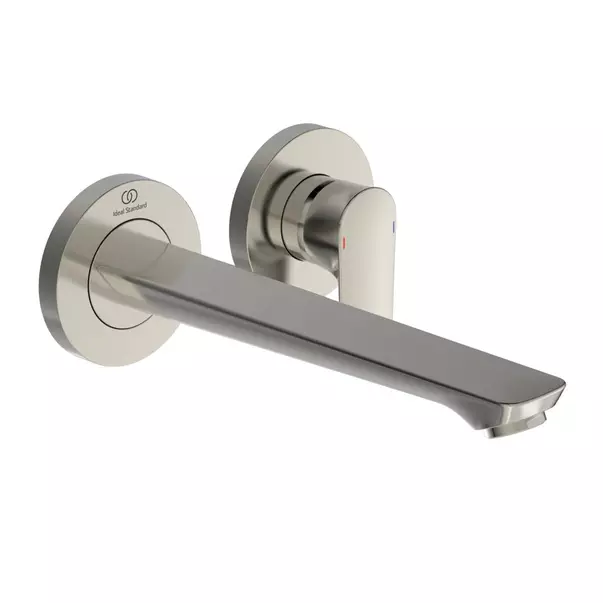 Baterie lavoar incastrata Ideal Standard Connect Air pipa 23 cm argintiu Silver Storm fara corp ingropat [2]