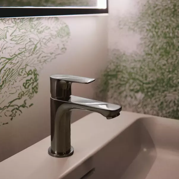 Baterii baie - Baterie lavoar Ideal Standard Connect Air monocomanda argintiu Silver Storm