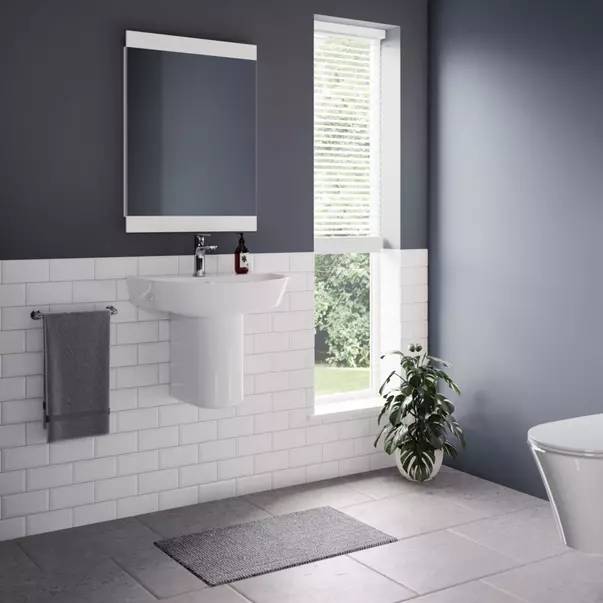 Baterie lavoar Ideal Standard Connect Air BlueStart argintiu Silver Storm monocomanda [2]