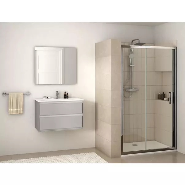 Baterie lavoar Ideal Standard Connect Air BlueStart argintiu Silver Storm monocomanda [3]