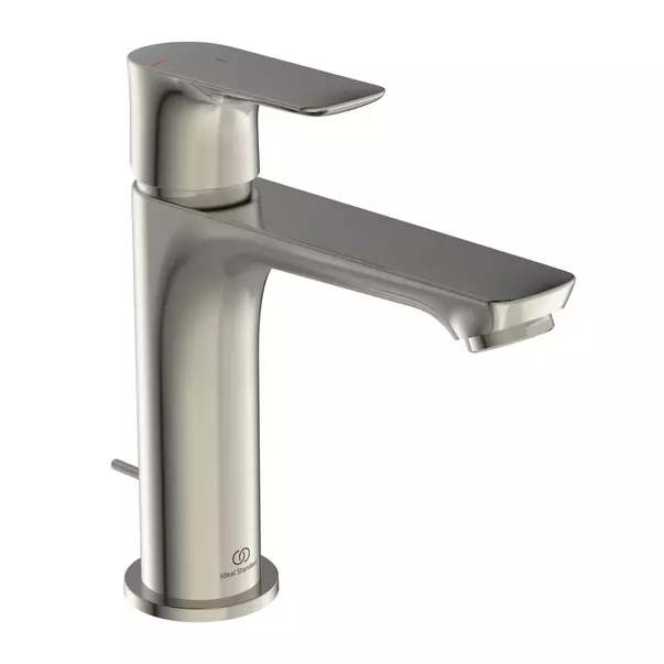 Baterii baie - Baterie lavoar tip Grande Ideal Standard Connect Air BlueStart argintiu Silver Storm cu ventil metalic