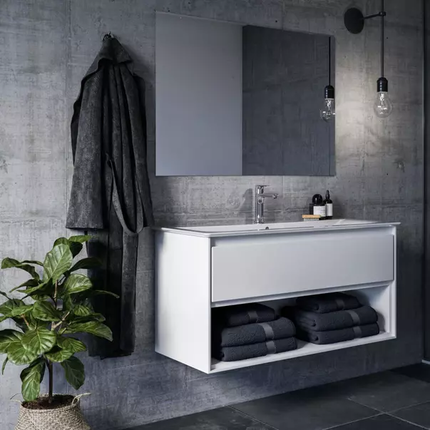 Baterii baie - Baterie lavoar tip Grande Ideal Standard Connect Air crom lucios monocomanda