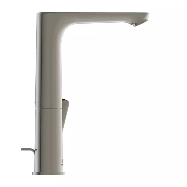 Baterie lavoar inalta Ideal Standard Connect Air argintiu Silver Storm cu ventil si pipa rotativa [2]