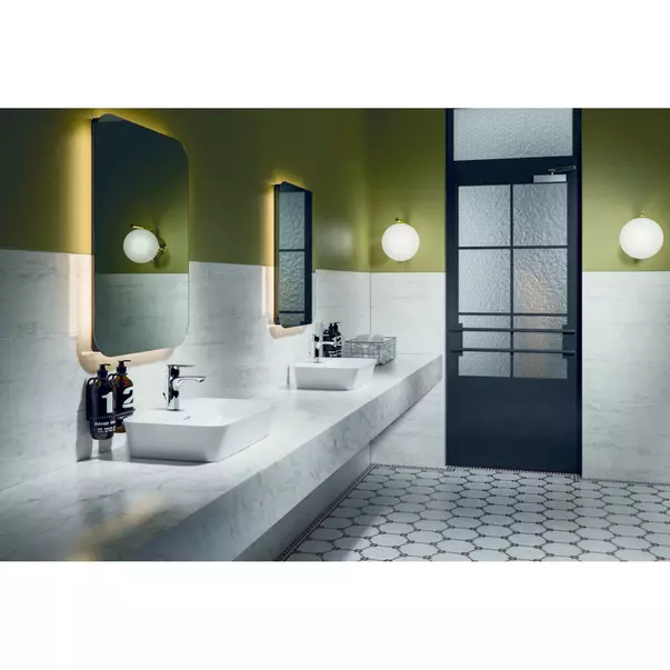 Baterie lavoar Ideal Standard Connect Air pentru proiecte crom lucios cu ventil metalic [4]