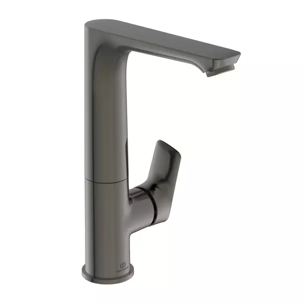 Baterii baie - Baterie lavoar inalta Ideal Standard Connect Air gri Magnetic Grey cu pipa rotativa