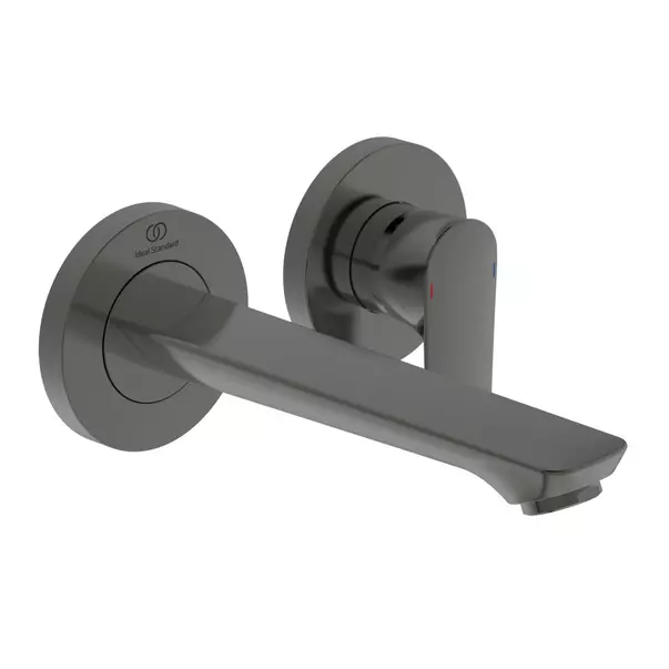 Baterii baie - Baterie lavoar incastrata Ideal Standard Connect Air pipa 19 cm gri Magnetic Grey fara corp ingropat