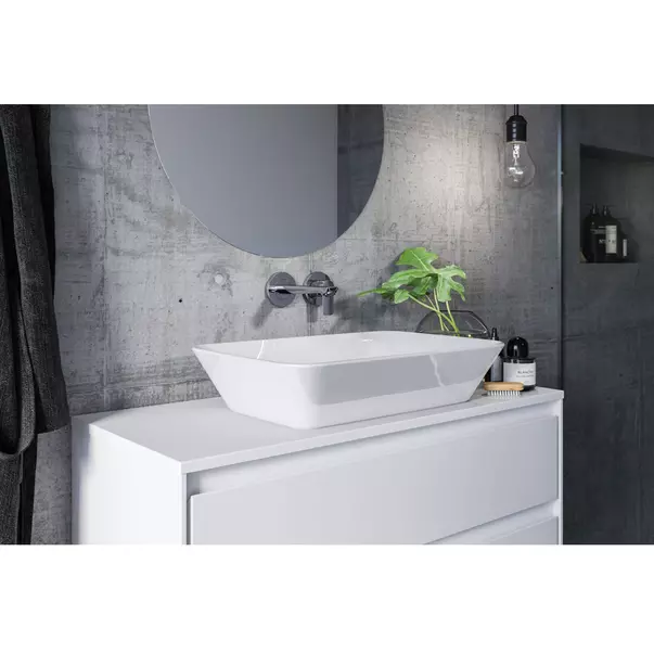 Baterie lavoar incastrata Ideal Standard Connect Air pipa 19 cm crom lucios fara corp ingropat [4]