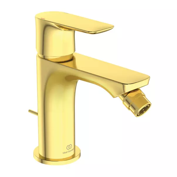 Baterii bideu si dus igienic - Baterie bideu Ideal Standard Connect Air auriu periat cu ventil
