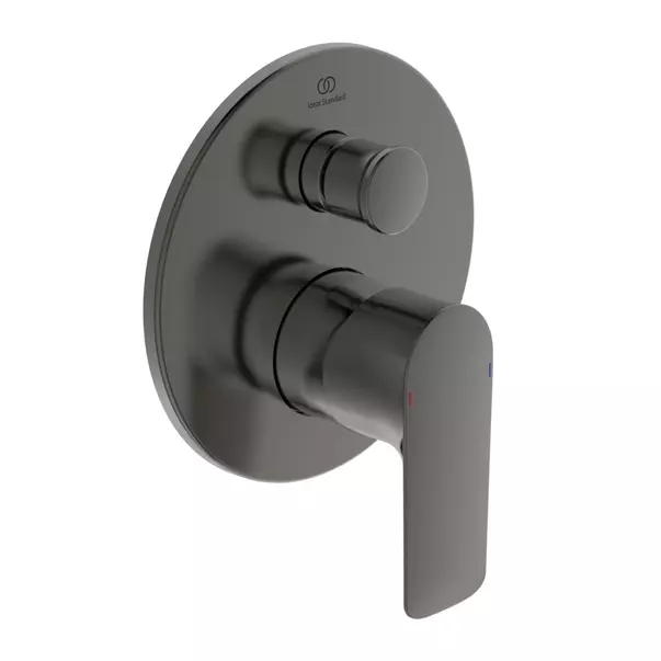 Baterii cada - Baterie cada - dus incastrata Ideal Standard Connect Air gri Magnetic Grey fara corp ingropat