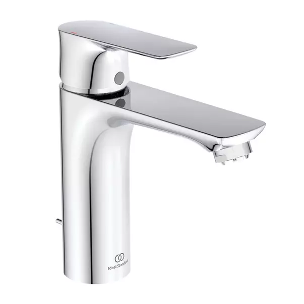 Baterii baie - Baterie lavoar Ideal Standard Connect Air Grande pentru presiune scazuta crom lucios cu ventil